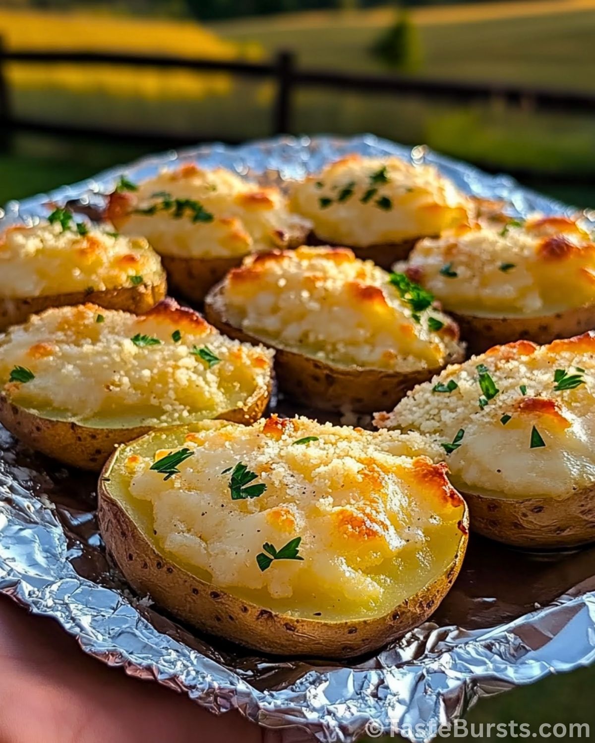 Parmesan Baked Potatoes – Crispy, Cheesy, and Irresistible