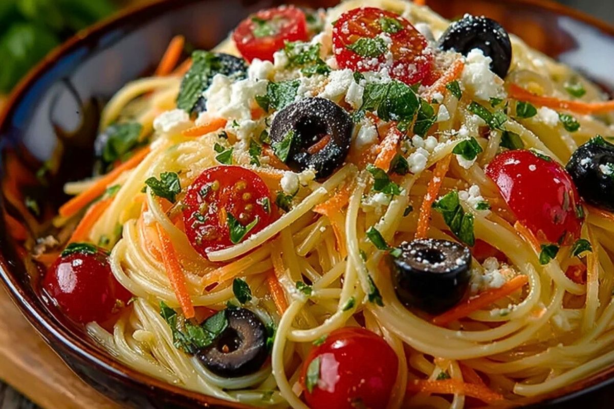 Angel Hair Pasta Salad