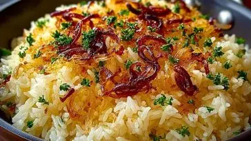 Buttery Onion Rice Side That Elevates Any Meal Instantly