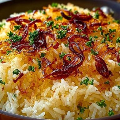 Buttery Onion Rice Side That Elevates Any Meal Instantly