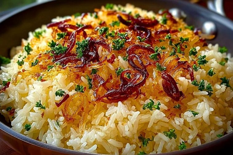 Buttery Onion Rice Side That Elevates Any Meal Instantly