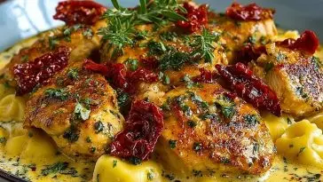 Creamy Sun-Dried Tomato Chicken