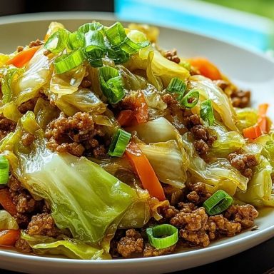 Healthy Chinese Ground Beef Cabbage