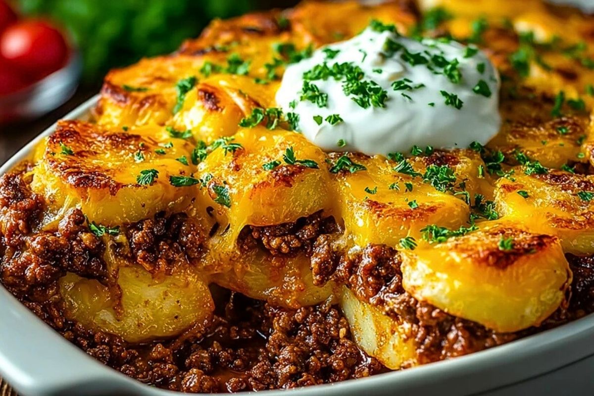 Hobo Casserole Ground Beef