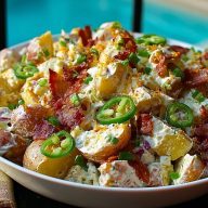 Jalapeno Popper Potato Salad