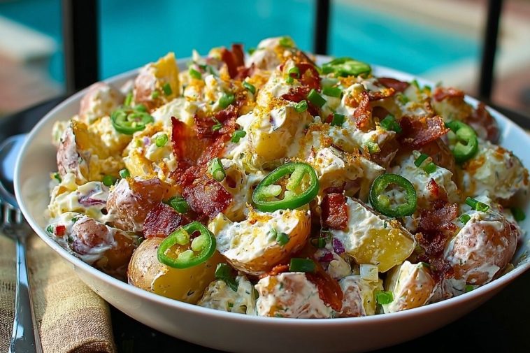 Jalapeno Popper Potato Salad