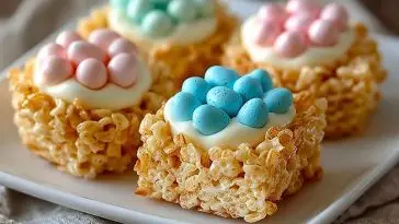 Krispies Easter Egg Nests