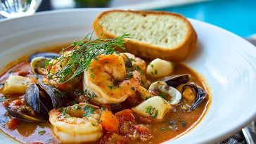 Rich and Hearty Italian Seafood Stew