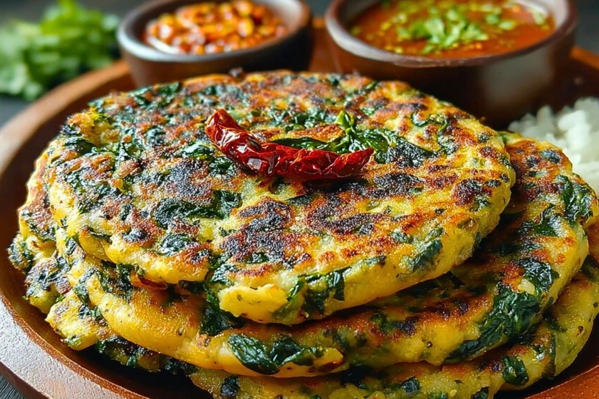Spinach Puda