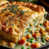Vegan Pot Pie with Chickpeas