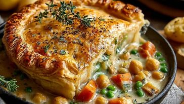 Vegan Pot Pie with Chickpeas