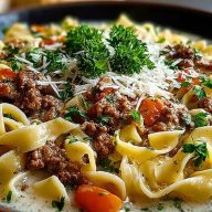 White Bolognese Pasta